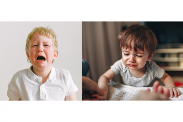 2-year-old child's tantrums