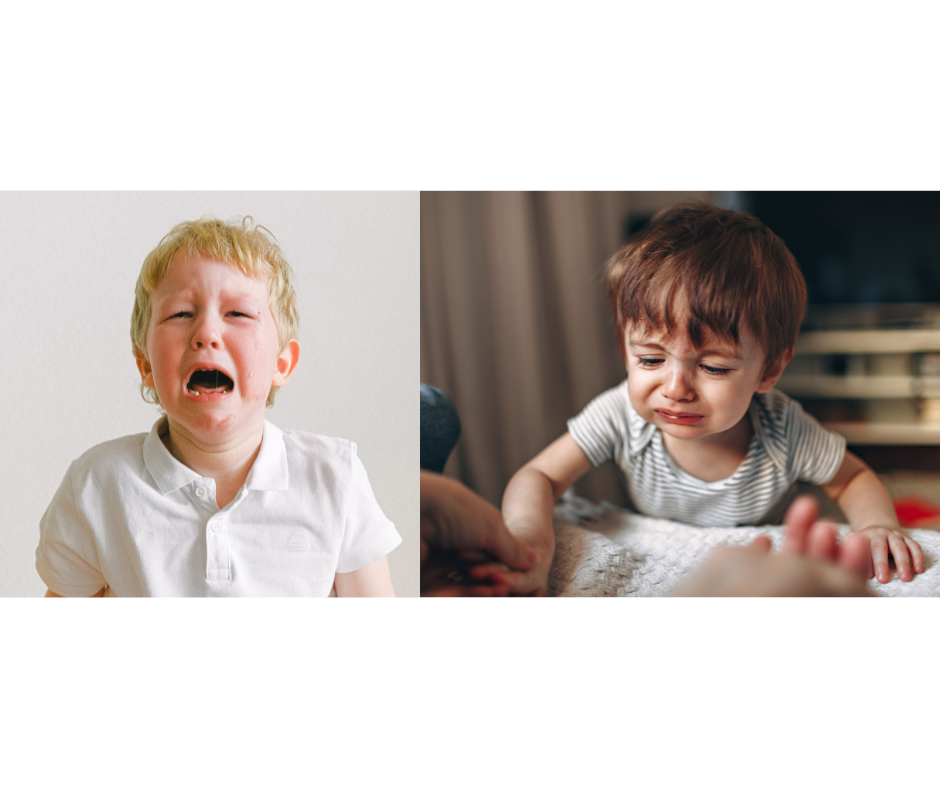 2-year-old child's tantrums