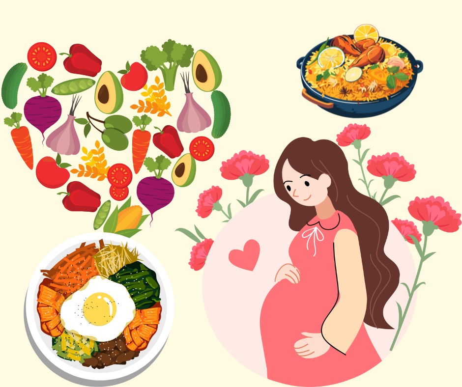 Ăn gì để vào con mà không vào mẹ