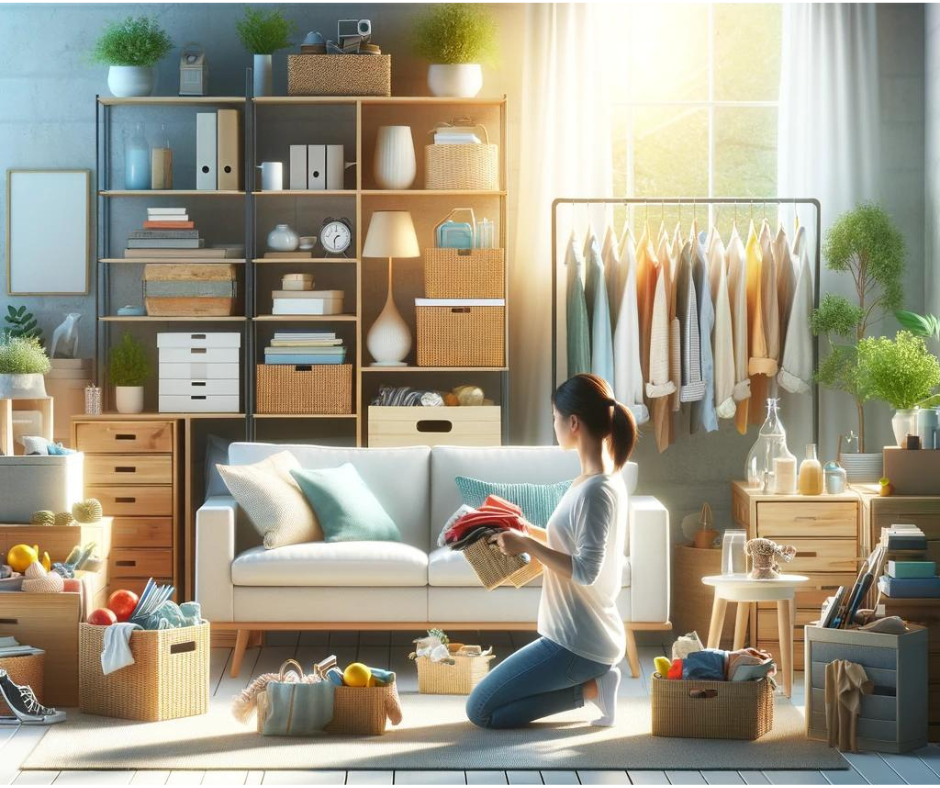 thanh lý đồ dùng và dọn dẹp nhà cửa
