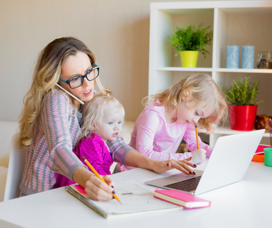 busy mom