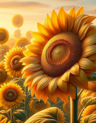 Sunflower Wall art 2
