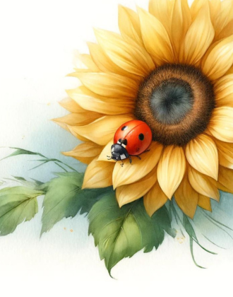 Sunflower Wall art 4
