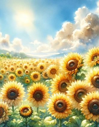 Sunflower Wall art 7