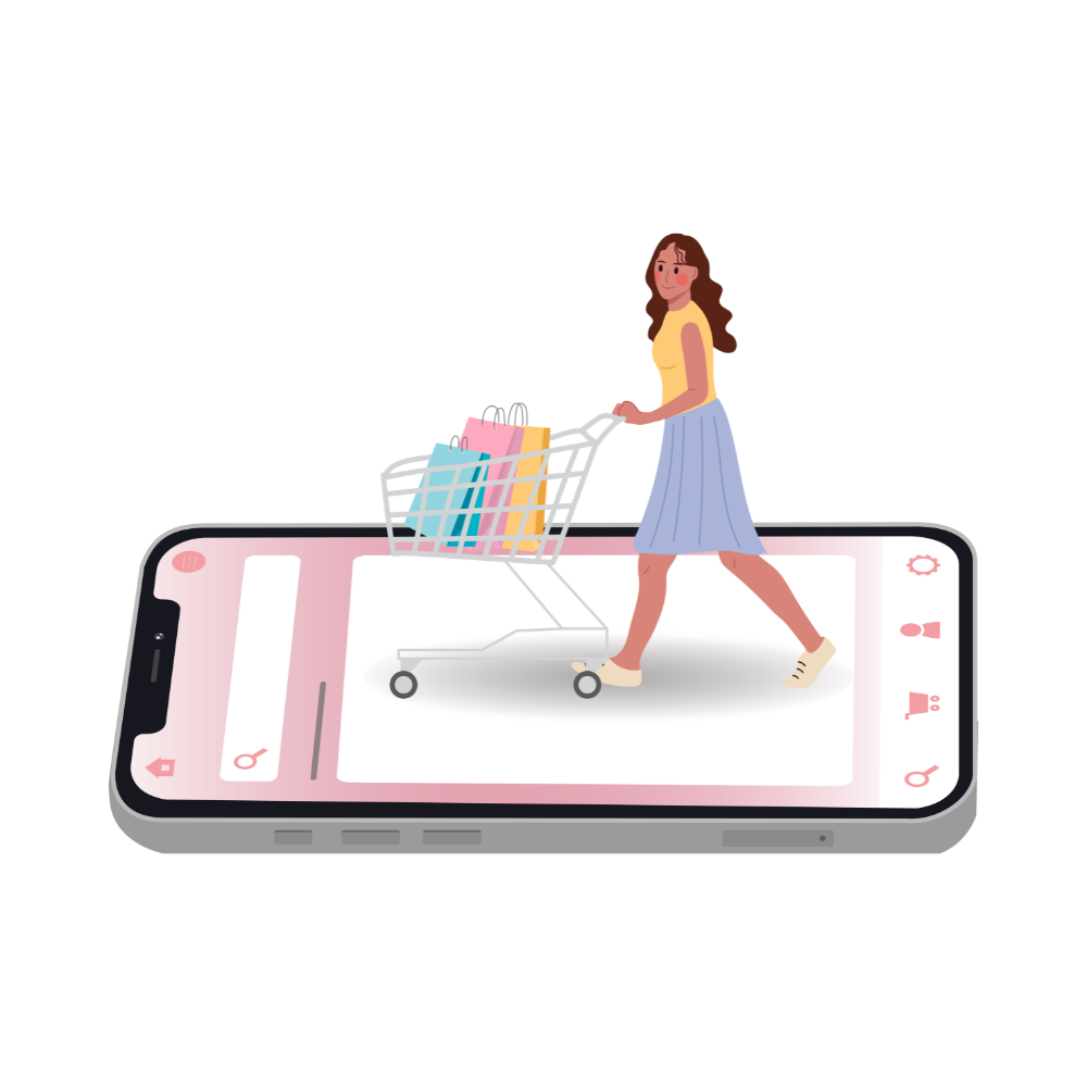 shopping online
